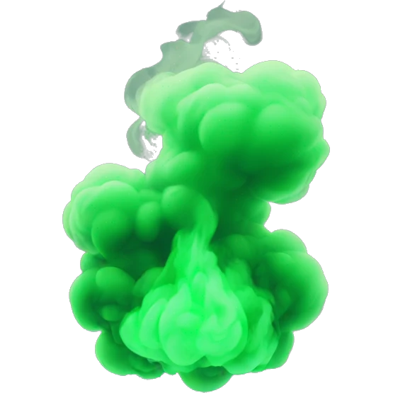 green smoke emoji