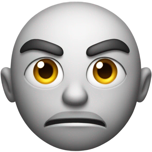 brutal face emoji emoji