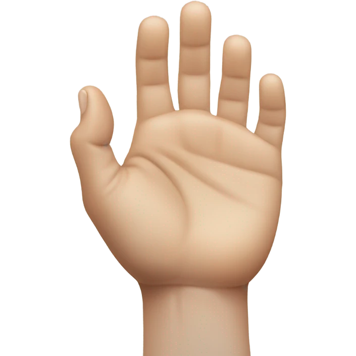 Et hand  emoji