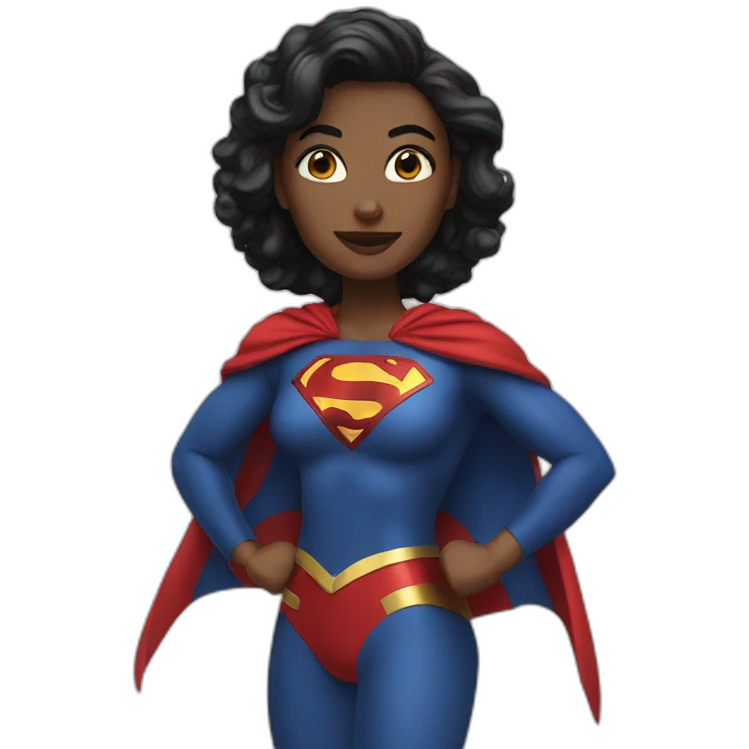 Super woman emoji