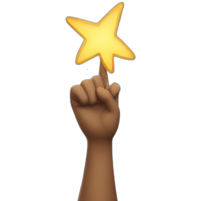 arms in the air counjouring a spell  emoji