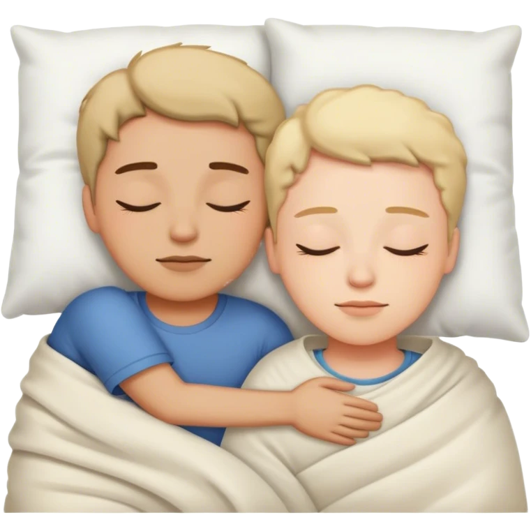 Sleeping togeth emoji