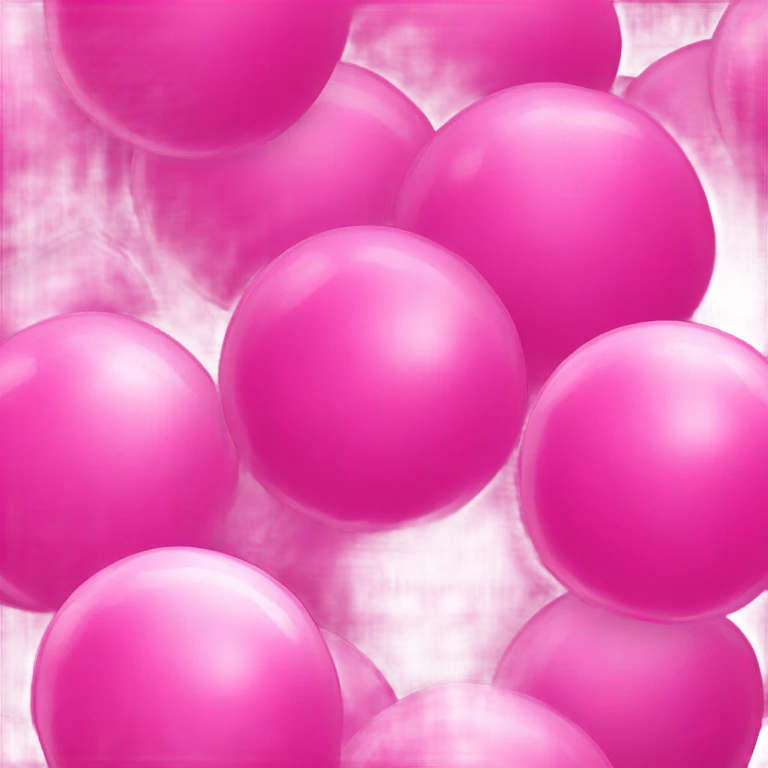 Pink beach ball  emoji