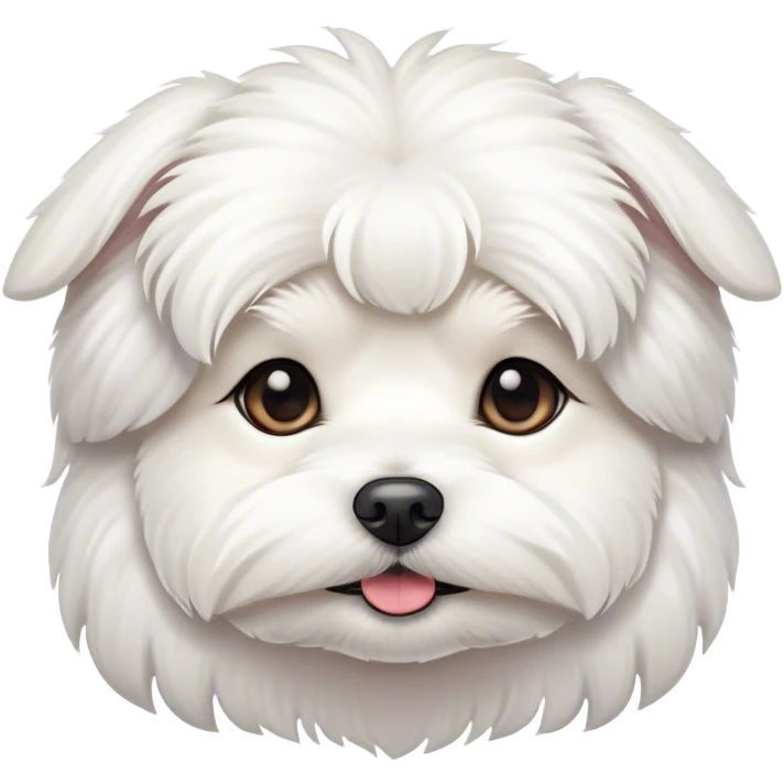 Dog Maltese emoji