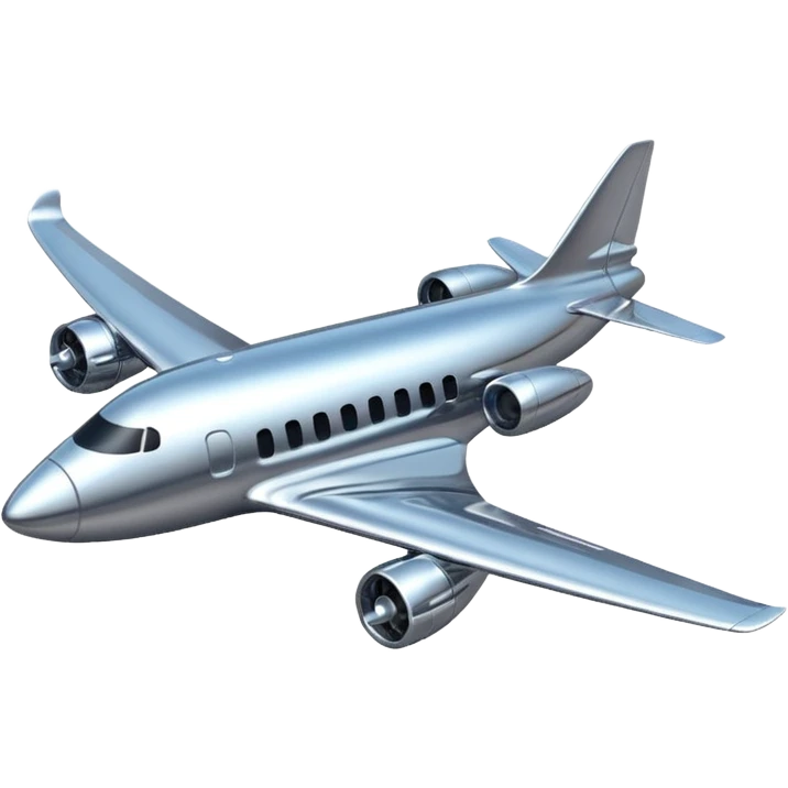 Muscular airplane emoji