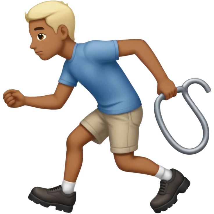 drag your ass (meaning really slow) emoji