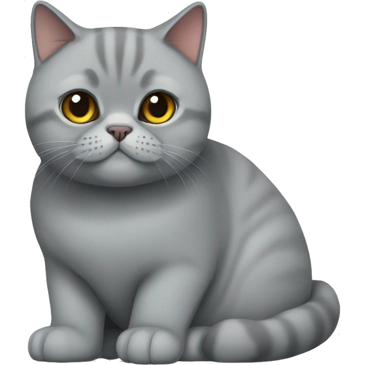 British shorthair cat emoji