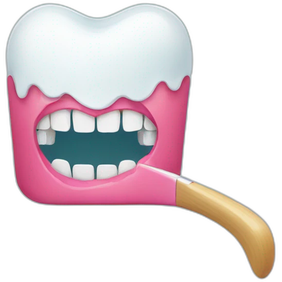 Brush teeth emoji