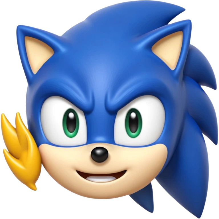 Faça ele feliz o sonic emoji