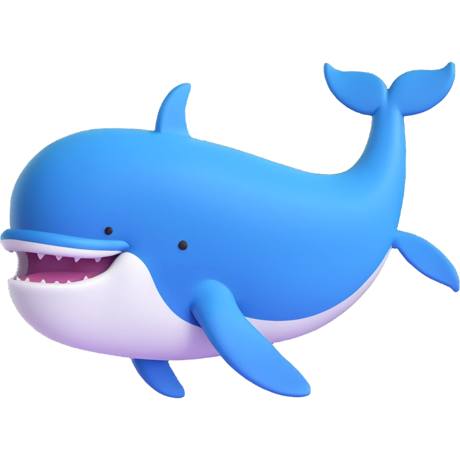 Whale emoji