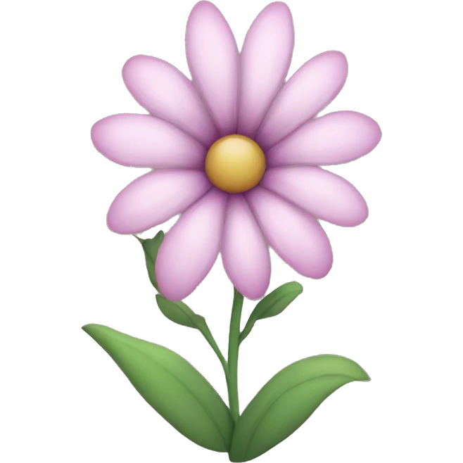 Aesthetic flower emoji