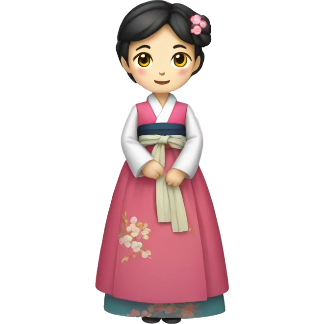 Hanbok dress traditional  emoji