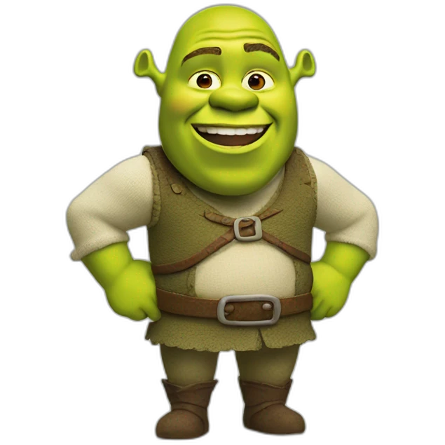 Shrek figurine emoji