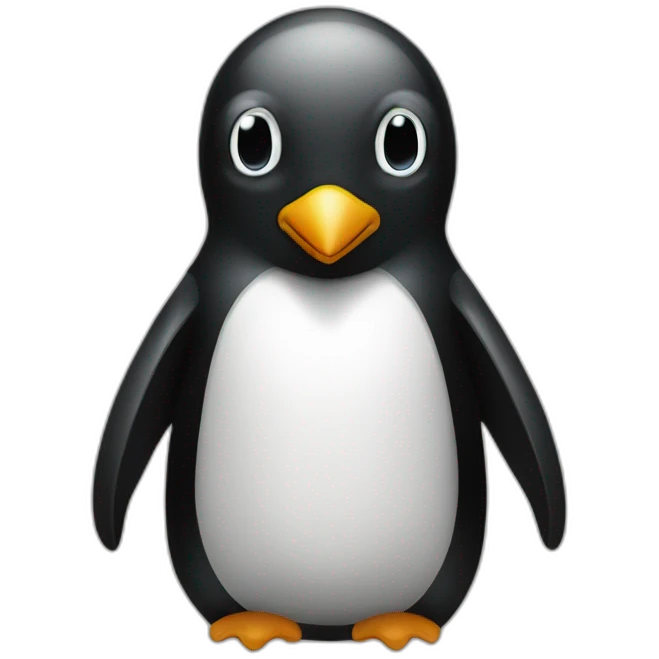 matrix code penguin emoji