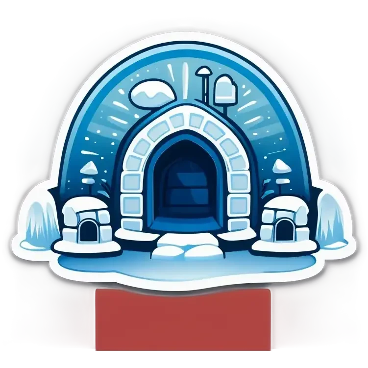 Ice Iglo Hotel emoji