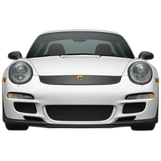 porsche logotype, front view emoji
