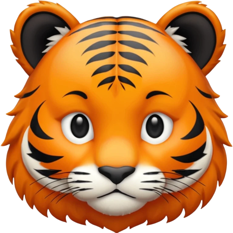 Cute tiger emoji