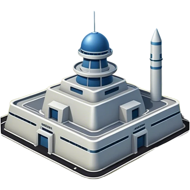 modern defense facility emoji