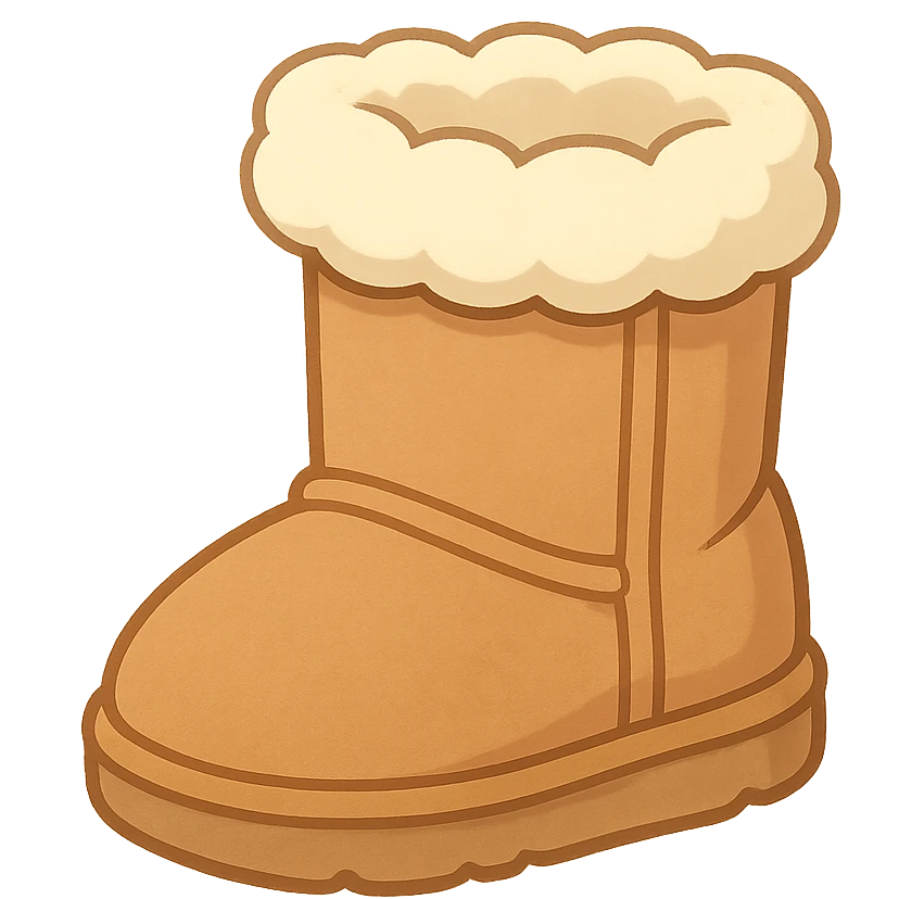 UGG boots emoji