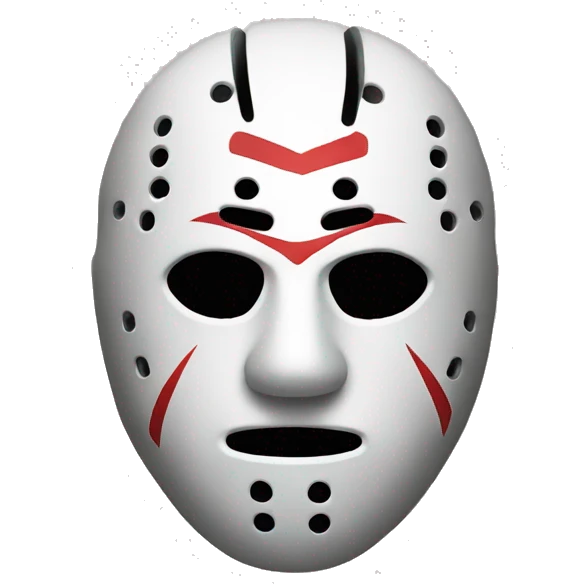 Jason mask side view emoji