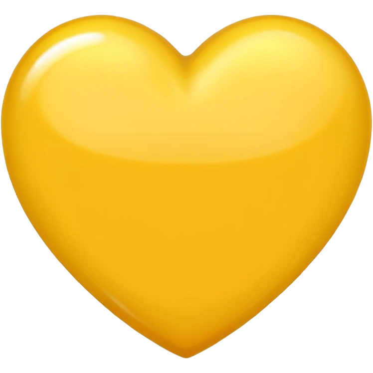 yellow heart  emoji