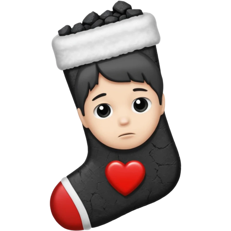 Christmas with fuel shortages, drawings for children emoji