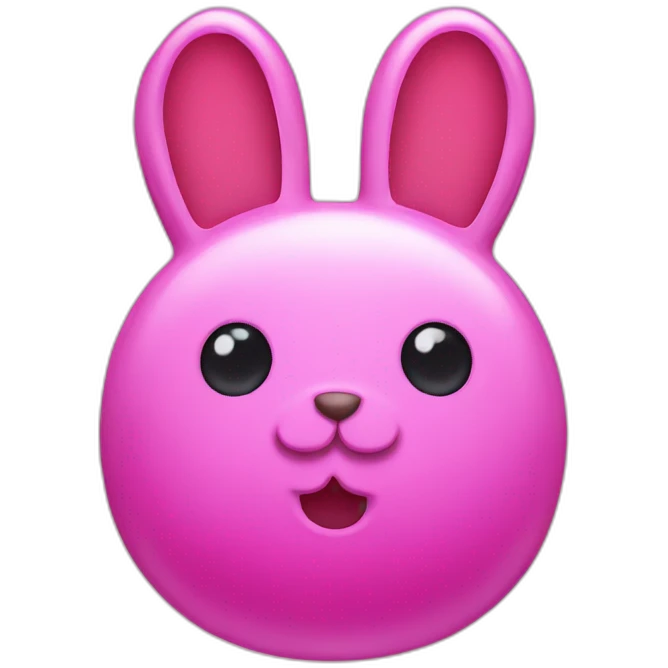 Gummy rabbit emoji