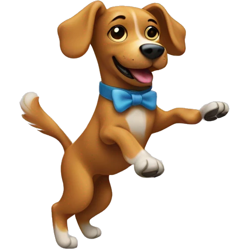 dog tap dancing  emoji