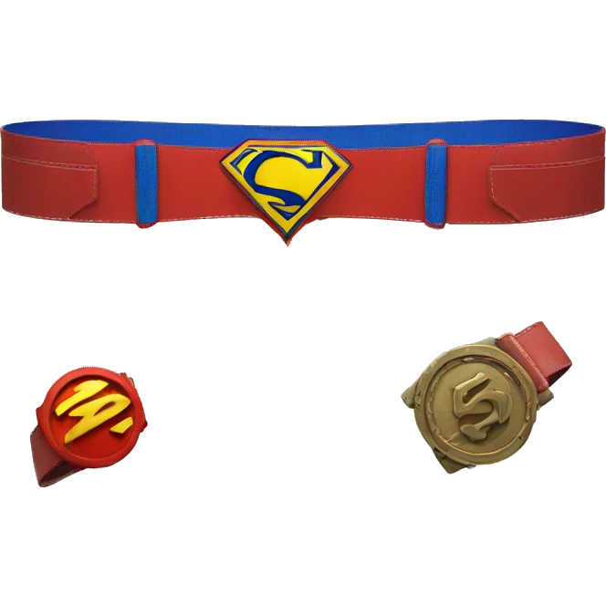 superman belt emoji
