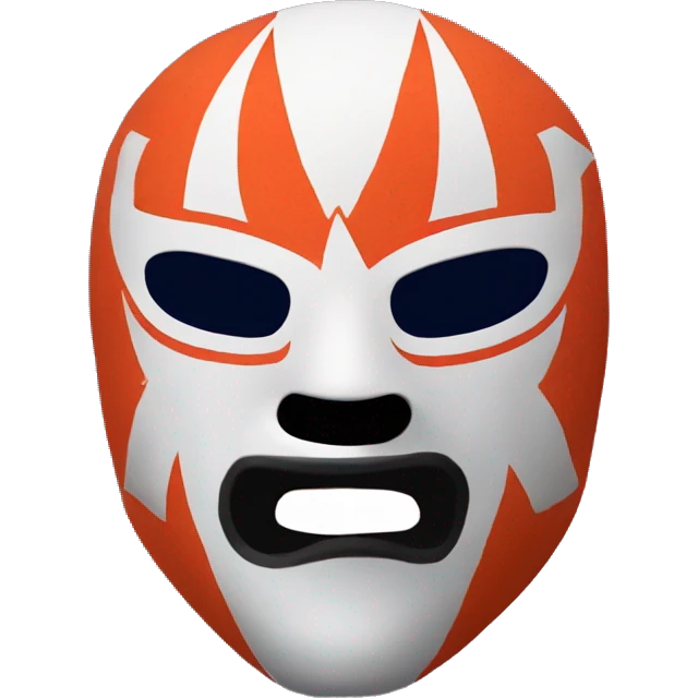 Lucha libre mask santo emoji