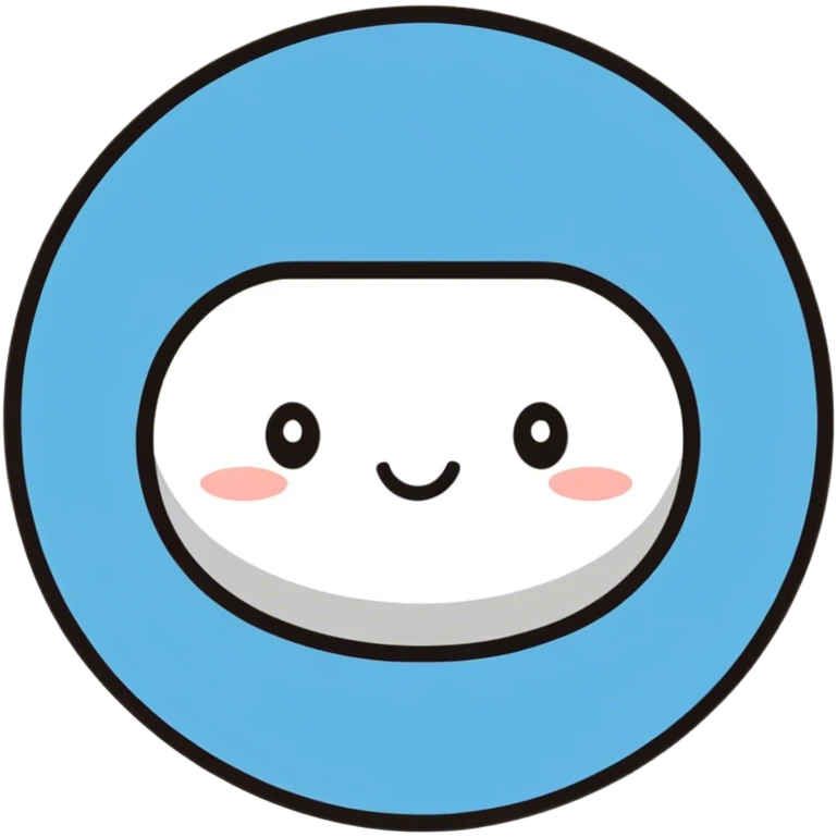 FAFO button blue  emoji