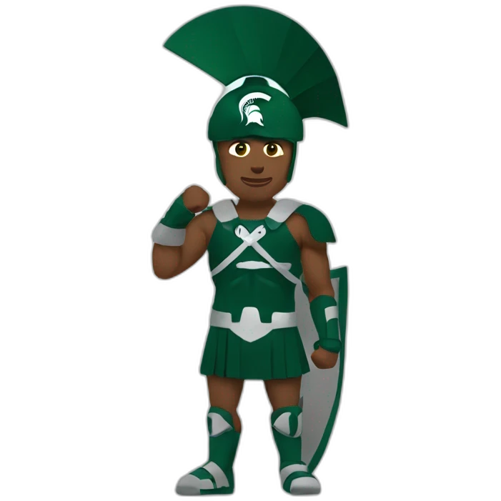 michigan state university spartan emoji