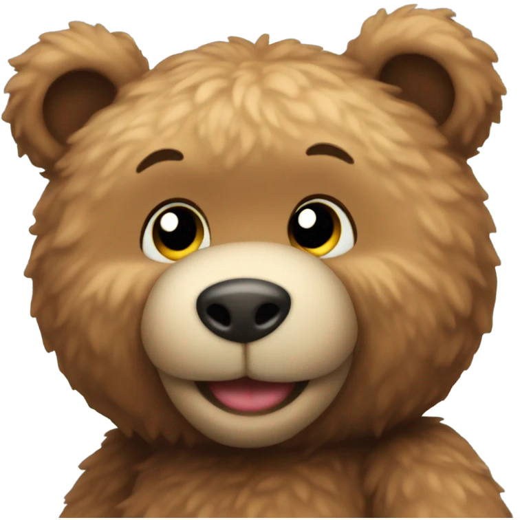 Teddy bear inlove emoji