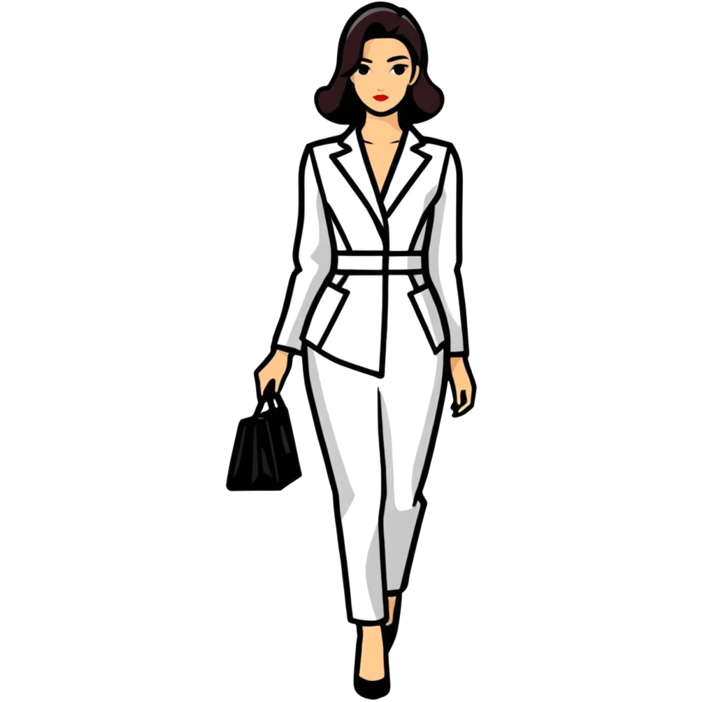 fashion runway model emoji