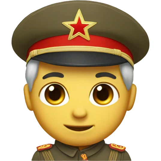 A cute pookie version of Soviet Union emoji