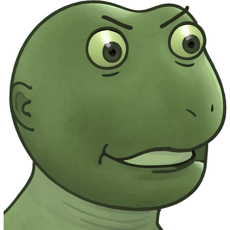 Un emoji con cara de asco emoji