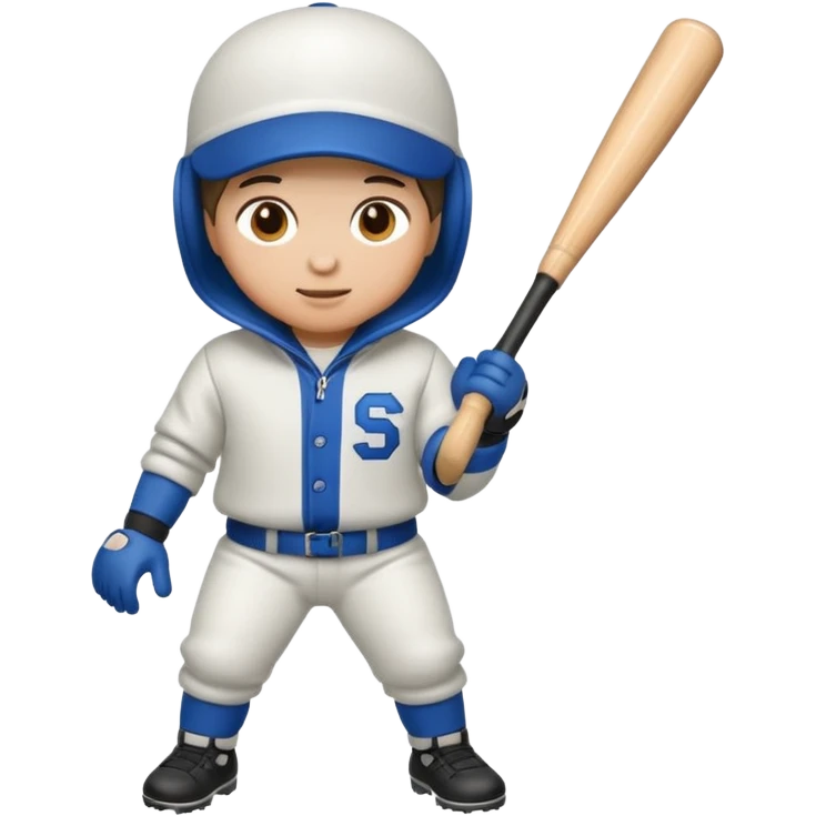 Snowsuit baseball emoji