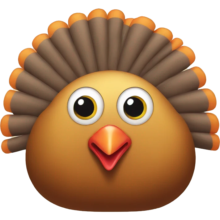 Turkey meet slice emoji