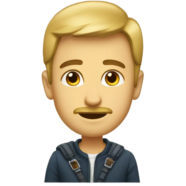 милая улыбка на смайле emoji