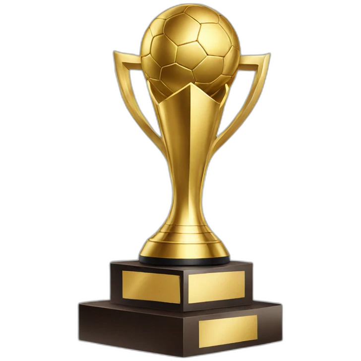 world cup trophy emoji