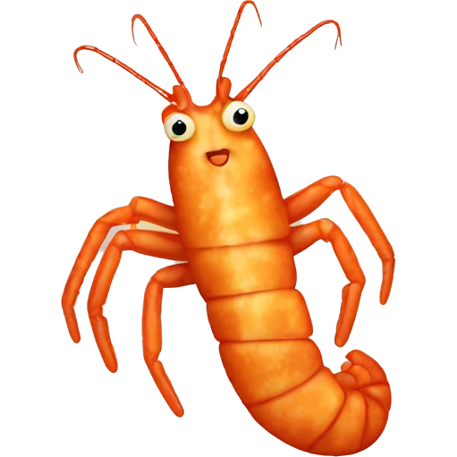 deep fried shrimp  emoji
