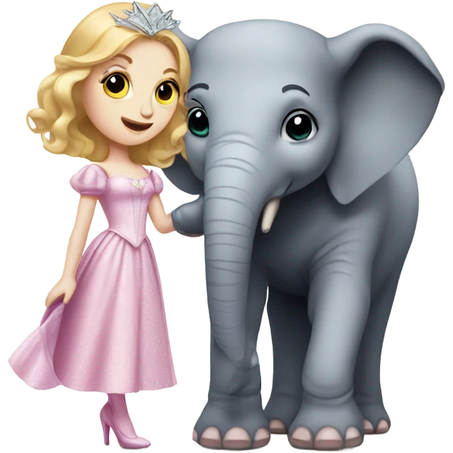 glinda and elephant emoji