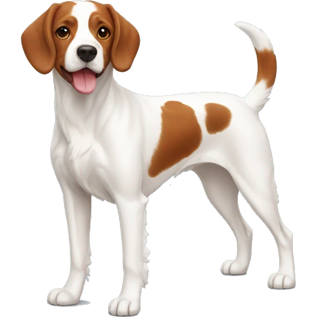 Brittany Dog Breed Full Body emoji