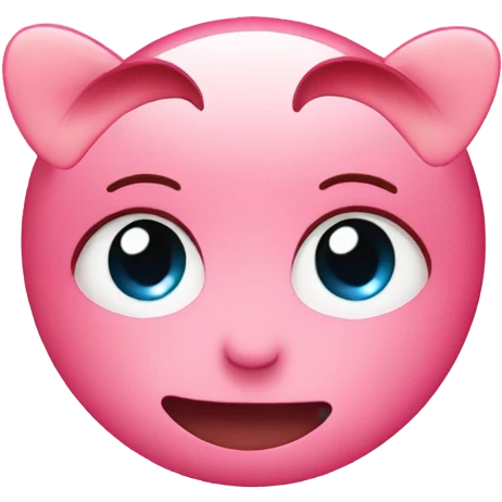 heart eyes emoji but with the hearts on the ears instead of the eyes. emoji