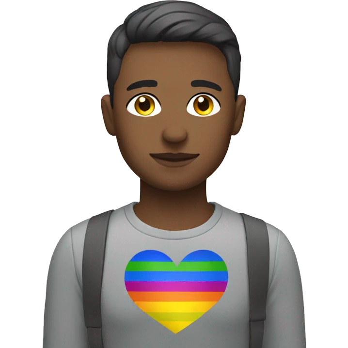 Lgbtq+ person in ukraine emoji