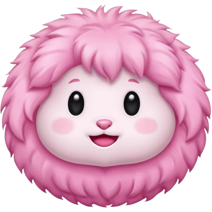 Cute and pink emoji