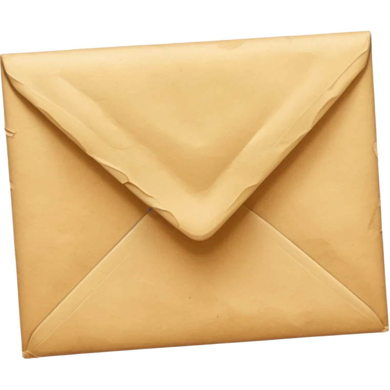 Letter with stamp on it emoji