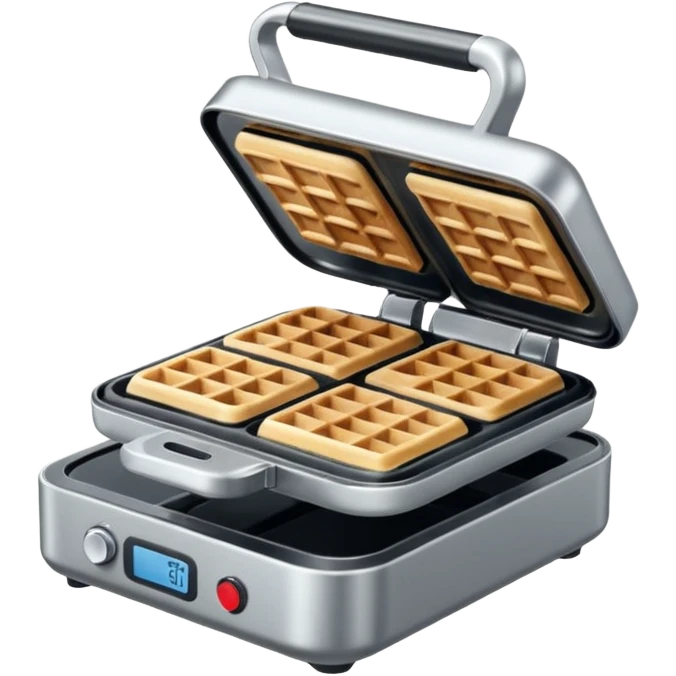 вафельница металлическая в стиле айфон emoji