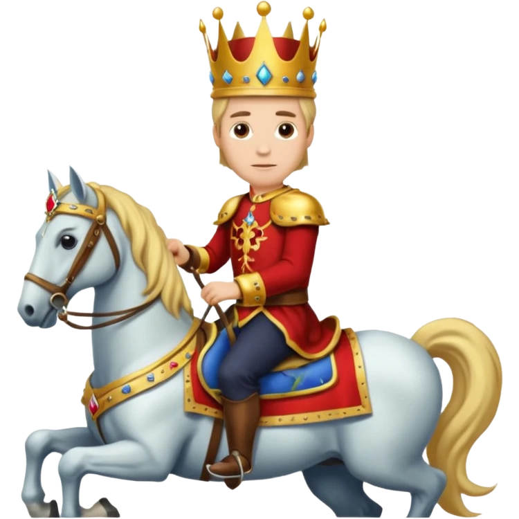 King horses Kings man emoji