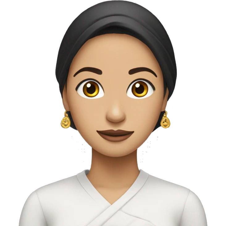DUA JARI TELUNJUK WANITA emoji
